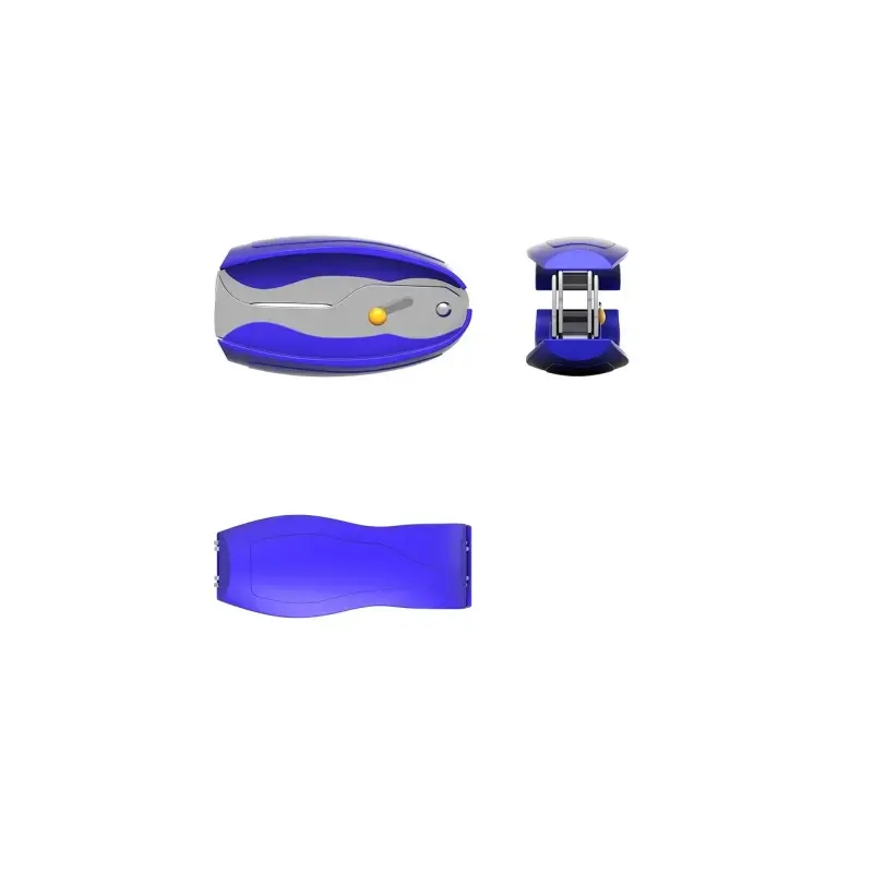 Erichkrause Elegance Classic Quitagrapas con Cierre de Seguridad - Plastico Resistente a Golpes - Mecanismo de Acero Galvanizado