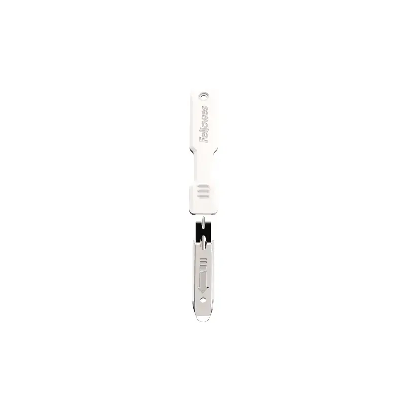 Fellowes Quitagrapas de Metal con Proteccion Antibacterias Microban - Ideal para uso Escolar. Hogar y Oficina | Ahorro Imprimien