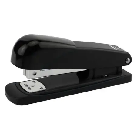Dohe Grapadora de Sobremesa Metalica - Hasta 20 Hojas - Capacidad 100 Grapas - Color Negro | Ahorro Imprimiendo