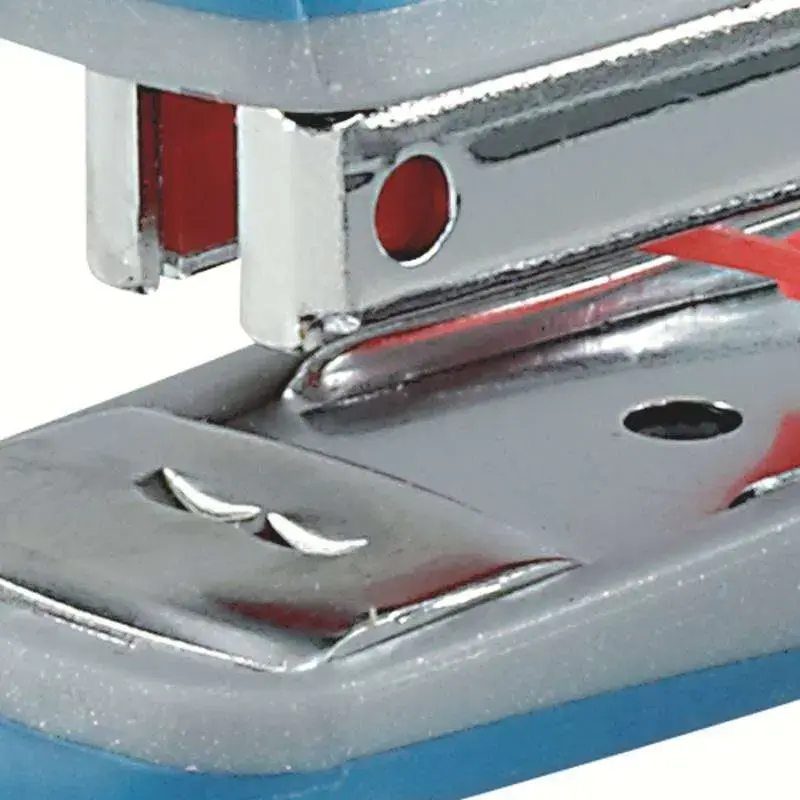 Rexel Bambi Mini Grapadora Metalica + Caja de 1.500 Grapas Nº25 - Grapa hasta 12 Hojas - Acabado de Tacto Suave - 3 Colores Surt