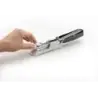 Novus Evolution E 20 Grapadora de Sobremesa + Caja de 200 Grapas 24/6 - Hasta 20 Hojas - Grapado Cerrado, Abierto y Clavado - Co