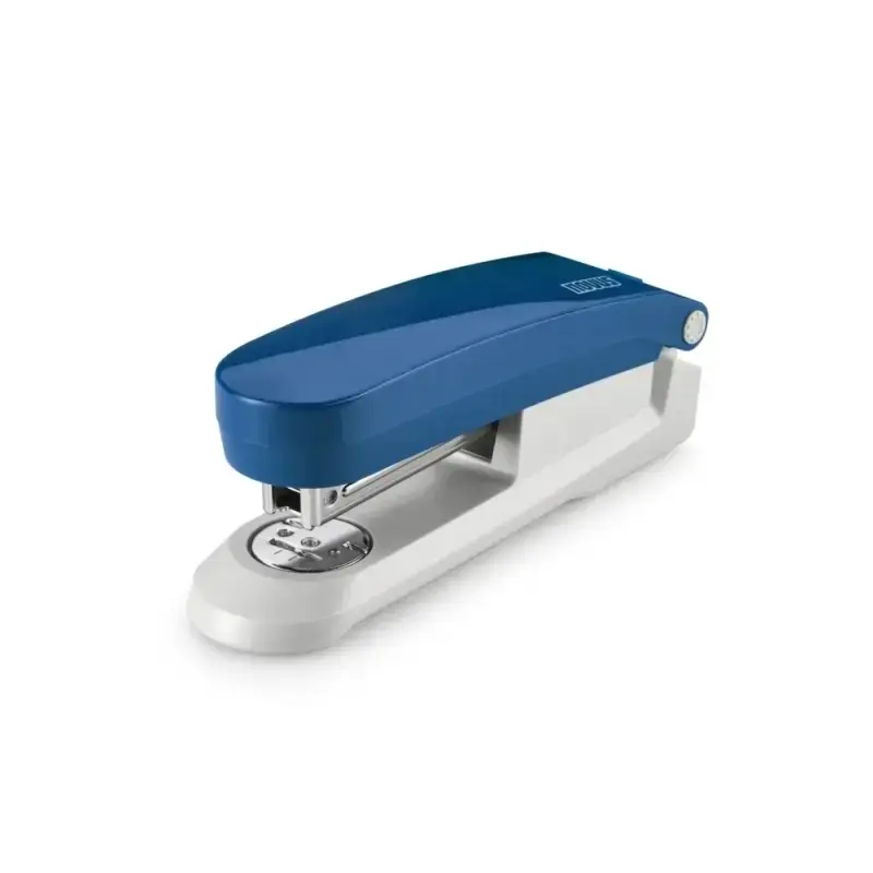 Novus Evolution E 20 Grapadora de Sobremesa + Caja de 200 Grapas 24/6 - Hasta 20 Hojas - Grapado Cerrado, Abierto y Clavado - Co