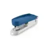 Novus Evolution E 20 Grapadora de Sobremesa + Caja de 200 Grapas 24/6 - Hasta 20 Hojas - Grapado Cerrado, Abierto y Clavado - Co