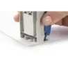 Novus Evolution E 20 Grapadora de Sobremesa + Caja de 200 Grapas 24/6 - Hasta 20 Hojas - Grapado Cerrado, Abierto y Clavado - Co