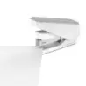 Fellowes LX840 Grapadora con Proteccion Microban - Hasta 25 Hojas - Quitagrapas Extraible - Visor de Grapas - Color Blanco | Aho