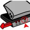 Maped Pack de Grapadora Metalica A3545 + Taladro Metalico A6203 - Grapa hasta 25 Hojas a la Vez - Admite Grapas 24/6 y 26/6 - Pe
