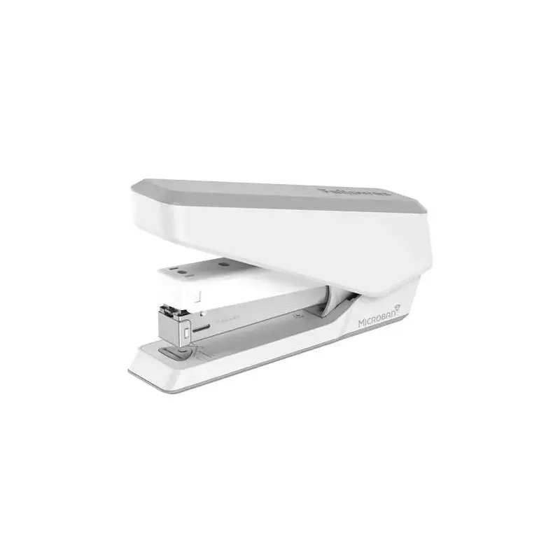 Fellowes LX850 Grapadora con Proteccion Microban - Hasta 25 Hojas - Quitagrapas Extraible - Visor de Grapas - Color Blanco | Aho