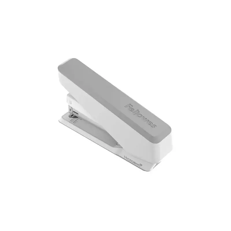 Fellowes LX850 Grapadora con Proteccion Microban - Hasta 25 Hojas - Quitagrapas Extraible - Visor de Grapas - Color Blanco | Aho