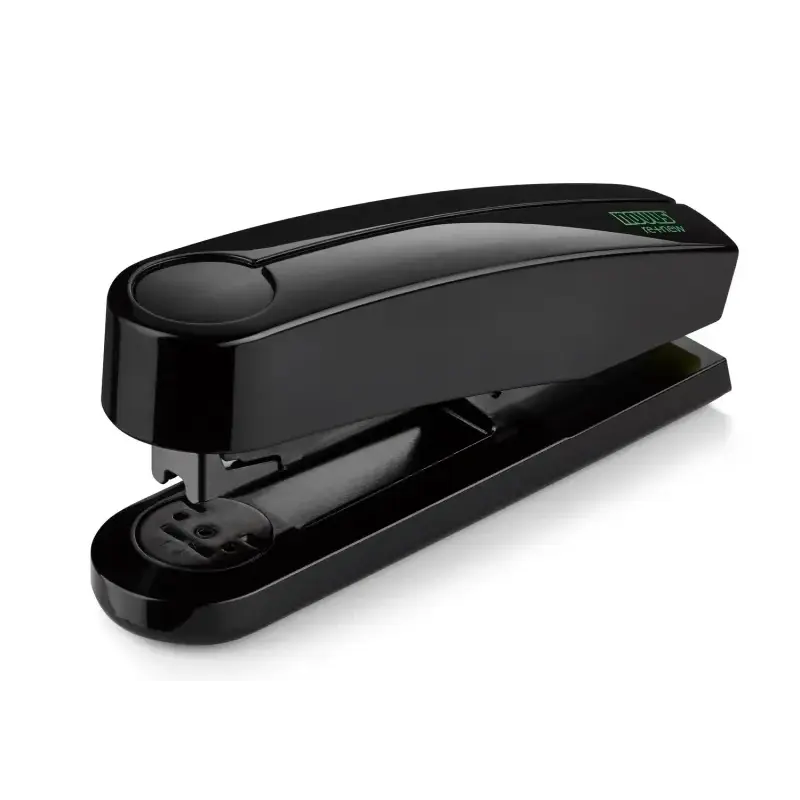 Novus B4 re+new Grapadora de Sobremesa - Fabricada con Plastico Reciclado - Hasta 40 Hojas - Grapado Abierto, Cerrado y Clavado