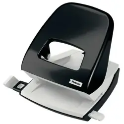 Petrus 62 WOW Taladro Perforador 2 Orificios - Hasta 30 Hojas - Facil Vaciado - Formato A4, A5, A6, Folio, US-Quart, 8 x 8 x 8 c