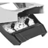 Petrus 62 WOW Taladro Perforador 2 Orificios - Hasta 30 Hojas - Facil Vaciado - Formato A4, A5, A6, Folio, US-Quart, 8 x 8 x 8 c