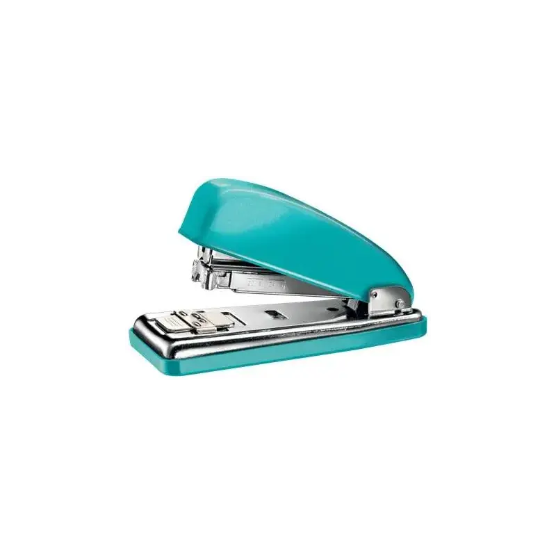 Petrus 226 WOW Grapadora Metalica + Caja de 200 Grapas - Hasta 30 Hojas - Grapado Cerrado, Abierto y Clavado - Color Turquesa Me