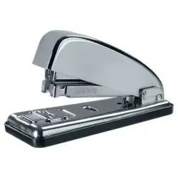 Petrus 226C Grapadora Metalica - Hasta 30 Hojas - Grapado Cerrado, Abierto y Clavado - Color Cromado | Ahorro Imprimiendo