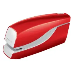 Petrus WOW E-310 Contactless Grapadora Electrica - Hasta 10 Hojas - Grapado Cerrado - Utiliza Grapas Petrus Nº10 - Color Rojo Me