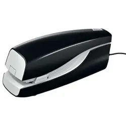 Petrus E-120 Contactless Grapadora Electrica - Hasta 20 Hojas - Grapado Plano - Utiliza Grapas 22/6-24/6-26/6 - Color Negro | Ah