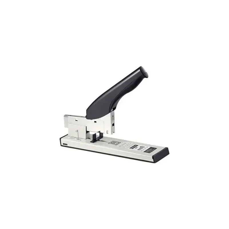 Petrus 1600 Grapadora de Gruesos - Hasta 100 Hojas - Grapado Cerrado - Para Grapas 24, 26 y 27 - Color Gris/Negro | Ahorro Impri