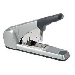 Petrus 1500 Grapadora de Gruesos - Hasta 120 Hojas - Grapado Plano - Para Grapas 23/15XL - Color Gris | Ahorro Imprimiendo