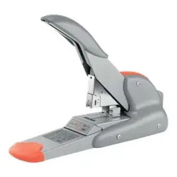Rapid Duax Grapadora de Gruesos - Hasta 170 Hojas - Grapado Plano - Para Grapas Rapid Duax - Color Gris/Naranja | Ahorro Imprimi