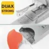 Rapid Duax Grapadora de Gruesos - Hasta 170 Hojas - Grapado Plano - Para Grapas Rapid Duax - Color Gris/Naranja | Ahorro Imprimi