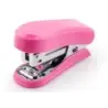Novus Mini Grapadora Compacta - Hasta 12 Hojas - Grapado Cerrado y Abierto - Incluye 320 Grapas - Color Rosa | Ahorro Imprimiend