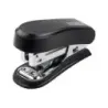 Novus Mini Grapadora Compacta - Hasta 12 Hojas - Grapado Cerrado y Abierto - Incluye 320 Grapas - Color Negro | Ahorro Imprimien
