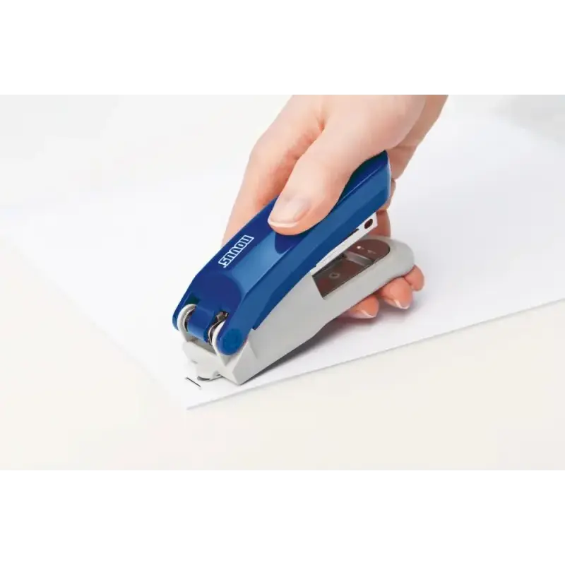 Novus Evolution E15 Fresh Grapadora de Sobremesa - Hasta 15 Hojas - Grapado Cerrado y Clavado - Incluye 200 Grapas Nº10 - Color