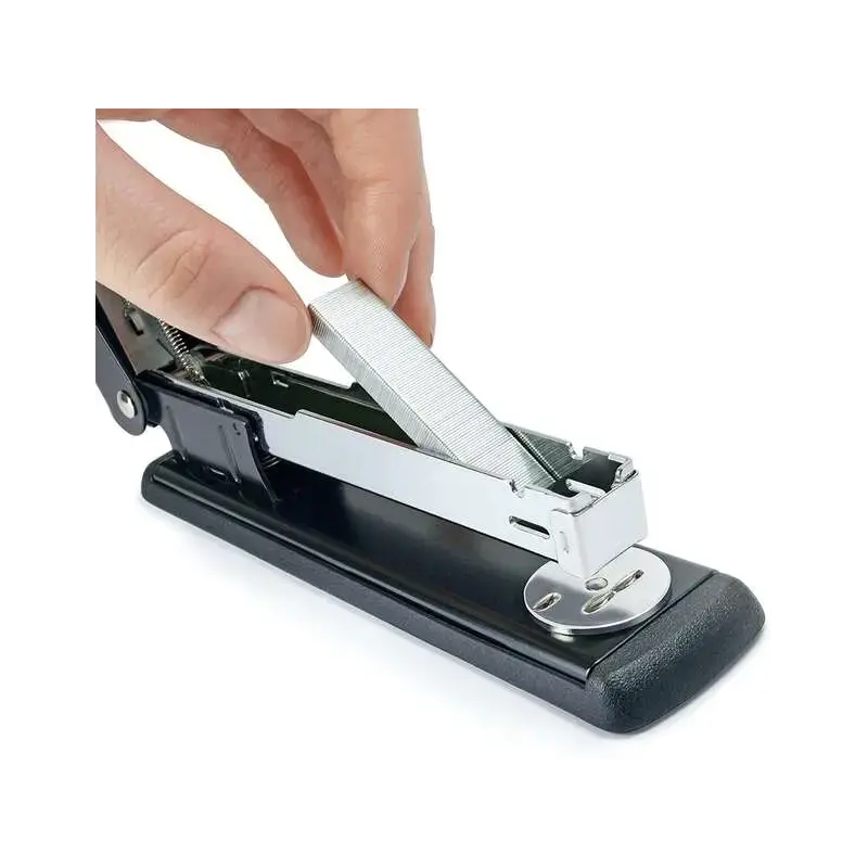 Rapesco Marlin Grapadora Metalica de Sobremesa - Hasta 25 Hojas - Grapas 26/6, 24/6 - Grapado Cerrado y Abierto | Ahorro Imprimi