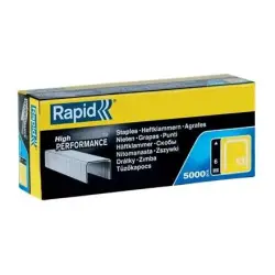 Rapid Caja de 5000 Grapas Nº13 - Alambre Duro de Alto Rendimiento - Patilla de 6mm | Ahorro Imprimiendo
