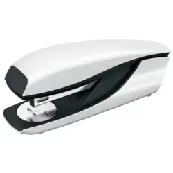 Petrus 635 WOW Grapadora Metalica + Caja de 200 Grapas - Hasta 30 Hojas - Extraegrapas Integrado - Grapado Cerrado, Abierto y Cl