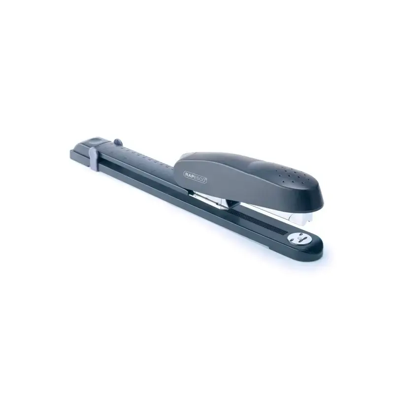 Rapesco 790 S Grapadora de Brazo Largo - Capacidad para 50 Hojas - Grapado Cerrado, Abierto - Carga Frontal con Doble Guia - Col