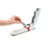 Novus B 40 Grapadora de Gruesos - Hasta 100 Hojas - Grapado Cerrado con Sistema Bypass - Sistema Antibloqueo - Color Blanco | Ah