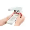 Novus B 40 Grapadora de Gruesos - Hasta 100 Hojas - Grapado Cerrado con Sistema Bypass - Sistema Antibloqueo - Color Blanco | Ah
