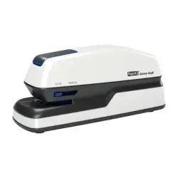 Rapid Optima GripE Grapadora Electrica de Sobremesa + Caja de 1000 Grapas - Hasta 20 Hojas - Utiliza Grapas Optima 56 - Color Gr