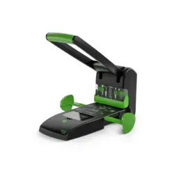 Novus B 2200 re+new Perforadora para Gruesos - Fabricado con Plastico Reciclado - Hasta 200 Hojas - Perforacion de 2 o 4 Agujero