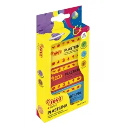 Jovi Pack de 3 Pastillas de Plastilina 50gr - No Se Seca - Sin Gluten - Facil de Moldear - Libre de Alergenos - No Toxica - Colo