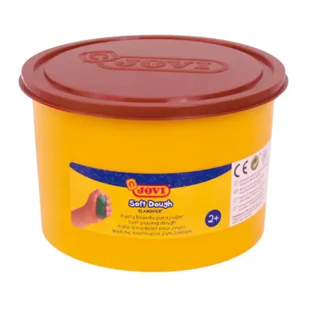 Jovi Soft Dough Blandiver Bote de Pasta de Modelaje 460gr - Blanda y Flexible - Facil de Amasar y Moldear - Ideal para Iniciacio