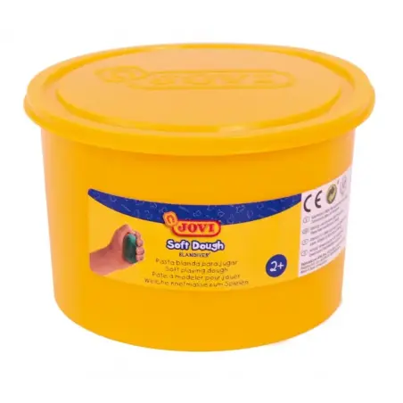 Jovi Soft Dough Blandiver Bote de Pasta de Modelaje 460gr - Blanda y Flexible - Facil de Amasar y Moldear - Ideal para Iniciacio