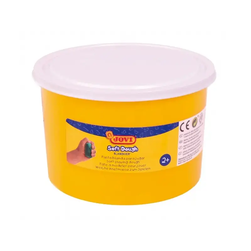 Jovi Soft Dough Blandiver Bote de Pasta de Modelaje 460gr - Blanda y Flexible - Facil de Amasar y Moldear - Ideal para Iniciacio