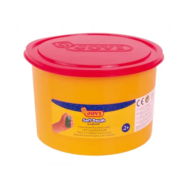 Jovi Soft Dough Blandiver Bote de Pasta de Modelaje 460gr - Blanda y Flexible - Facil de Amasar y Moldear - Ideal para Iniciacio