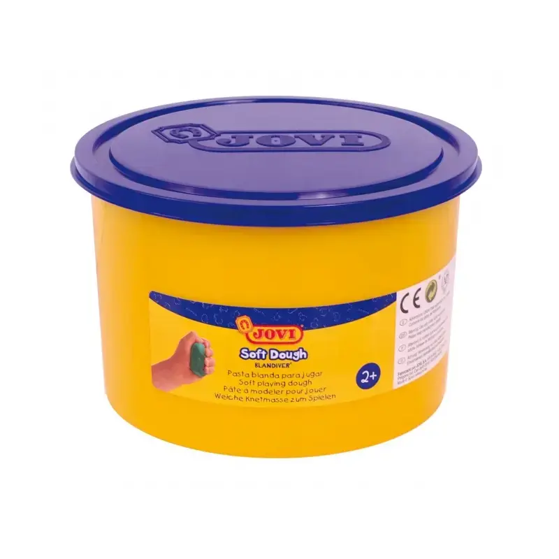 Jovi Soft Dough Blandiver Bote de Pasta de Modelaje 460gr - Blanda y Flexible - Facil de Amasar y Moldear - Ideal para Iniciacio