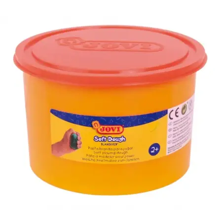 Jovi Soft Dough Blandiver Bote de Pasta de Modelaje 460gr - Blanda y Flexible - Facil de Amasar y Moldear - Ideal para Iniciacio