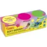 Jovi Soft Dough Blandiver Pack de 3 Botes 110gr - Blanda y Flexible - Facil de Amasar y Moldear - Ideal para Iniciacion al Model