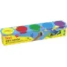 Jovi Soft Dough Estuche de 5 Botes 110G - Blanda y Flexible - Facil de Amasar y Moldear - Fomenta Creatividad y Motricidad Fina