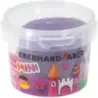 Eberhard Faber Mini Kids Pack con 4 Botes 100gr de Pasta de Modelar - 97% Ingredientes Naturales - Colores Brillantes Naranja, M