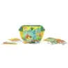 Jovi Play & Fun Cofre Jurassic con 24 Barras de Plastilina 15gr + Modeladores + Recortables - Sin Gluten - Base Vegetal - No se
