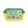 Jovi Play & Fun Cofre Jurassic con 24 Barras de Plastilina 15gr + Modeladores + Recortables - Sin Gluten - Base Vegetal - No se