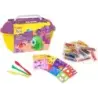 Jovi Play & Fun Cofre Aliens con 24 Barras de Plastilina 15gr + Modeladores + Recortables - Sin Gluten - Base Vegetal - No se Se
