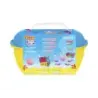 Jovi Play & Fun Cofre Splash con 24 Barras de Plastilina 15gr + Modeladores + Recortables - Sin Gluten - Base Vegetal - No se Se
