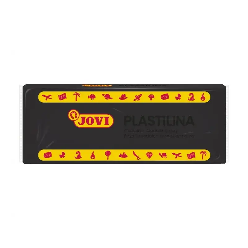 Jovi Caja de 15 Pastillas de Plastilina 150gr - Pasta de Modelar Vegetal - No Se Seca - sin Gluten - Inocua y No Toxica - Facil