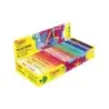 Jovi Expositor de 15 Pastillas de Plastilina 150gr - Muy Moldeable - No Se Seca - Sin Gluten - Colores Surtidos | Ahorro Imprimi
